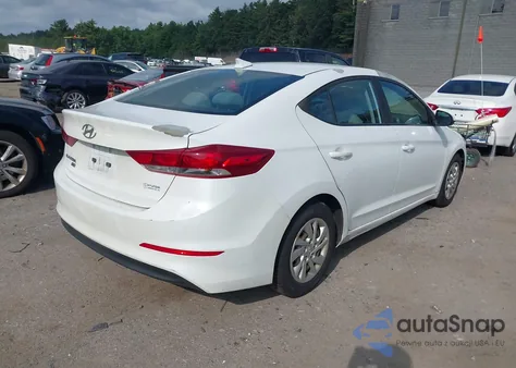 2017 Hyundai Elantra Se z USA, uszkodzony, nr VIN 5NPD74LF6HH179549